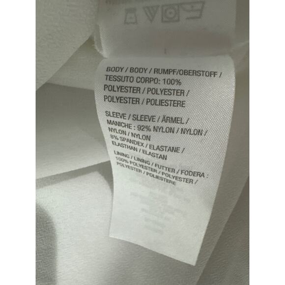 Haute Hippie Tribe, Peasant Blouse, NWOT, White, Medium, Chiffon - Picture 6 of 6